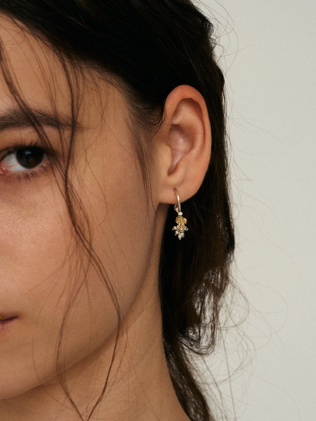 Pinot Gris Drop Hoops