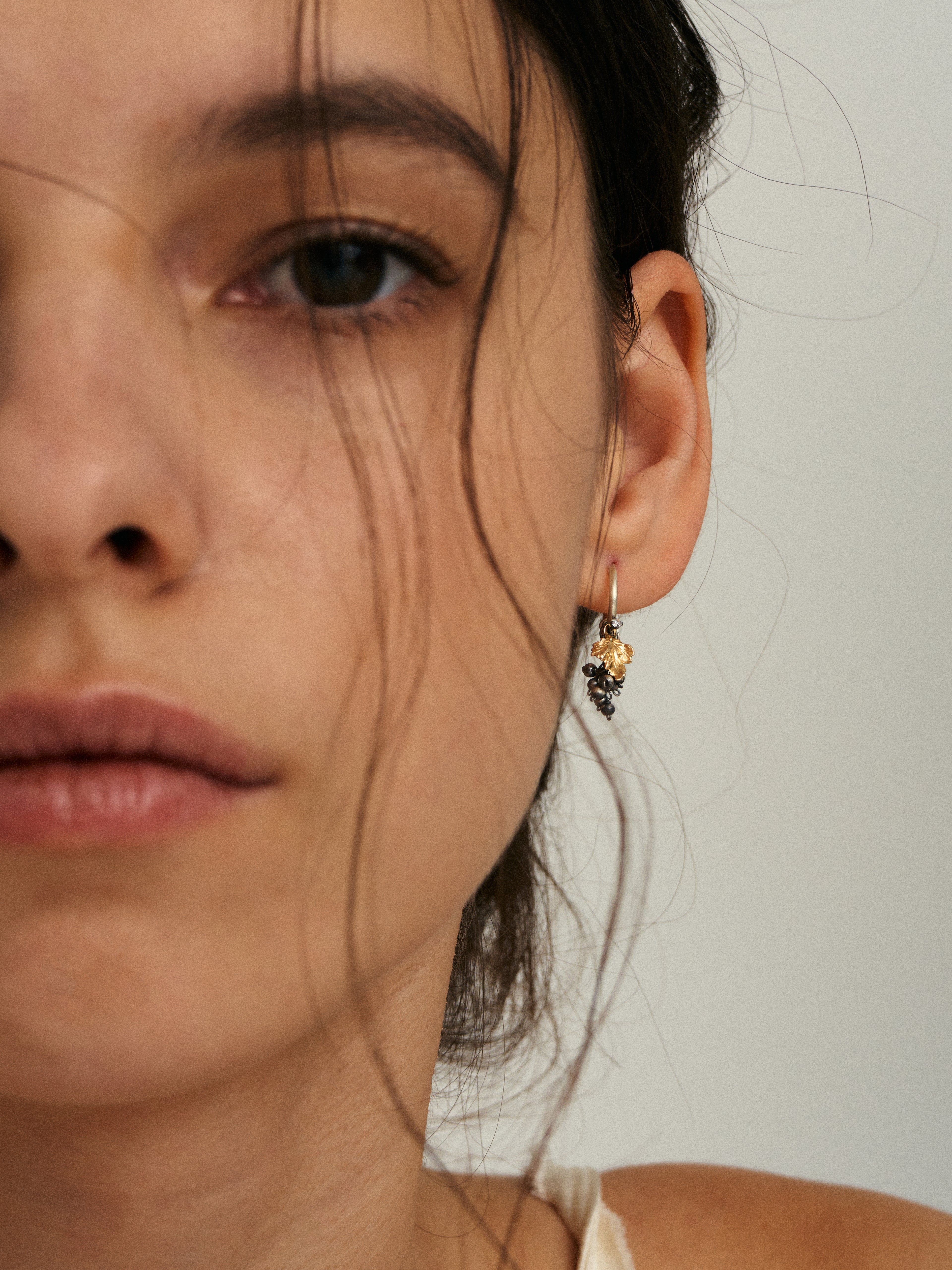 Pinot Gris Drop Hoops