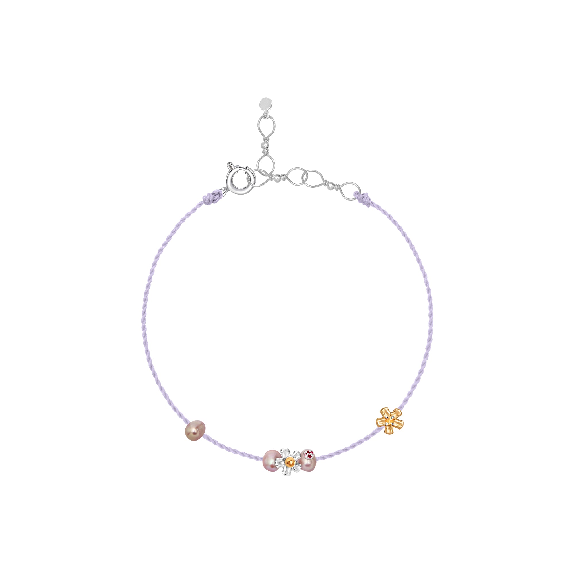 Pinot Gris Purple Cord Bracelet