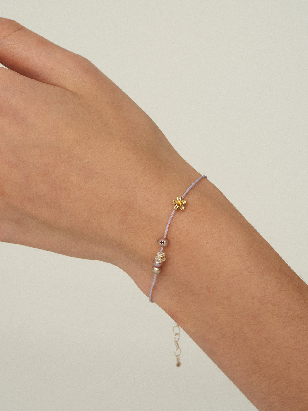 Pinot Gris Purple Cord Bracelet