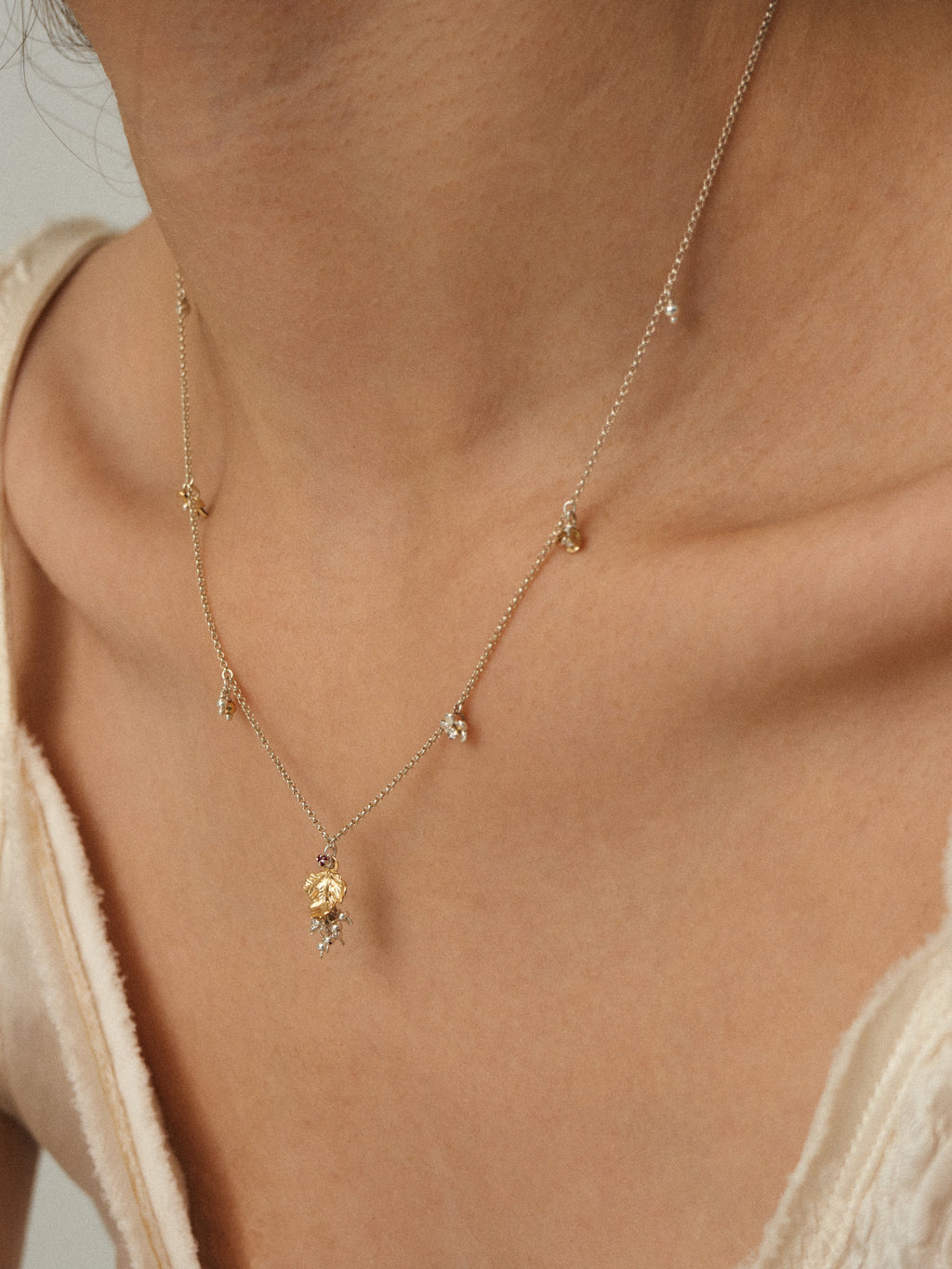Pinot Gris Shard Necklace