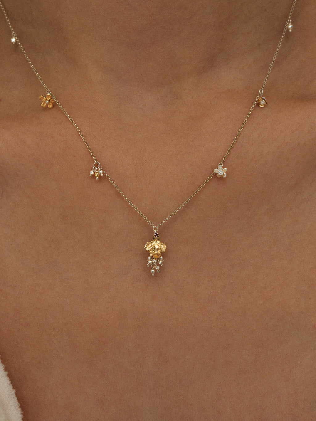 Pinot Gris Shard Necklace