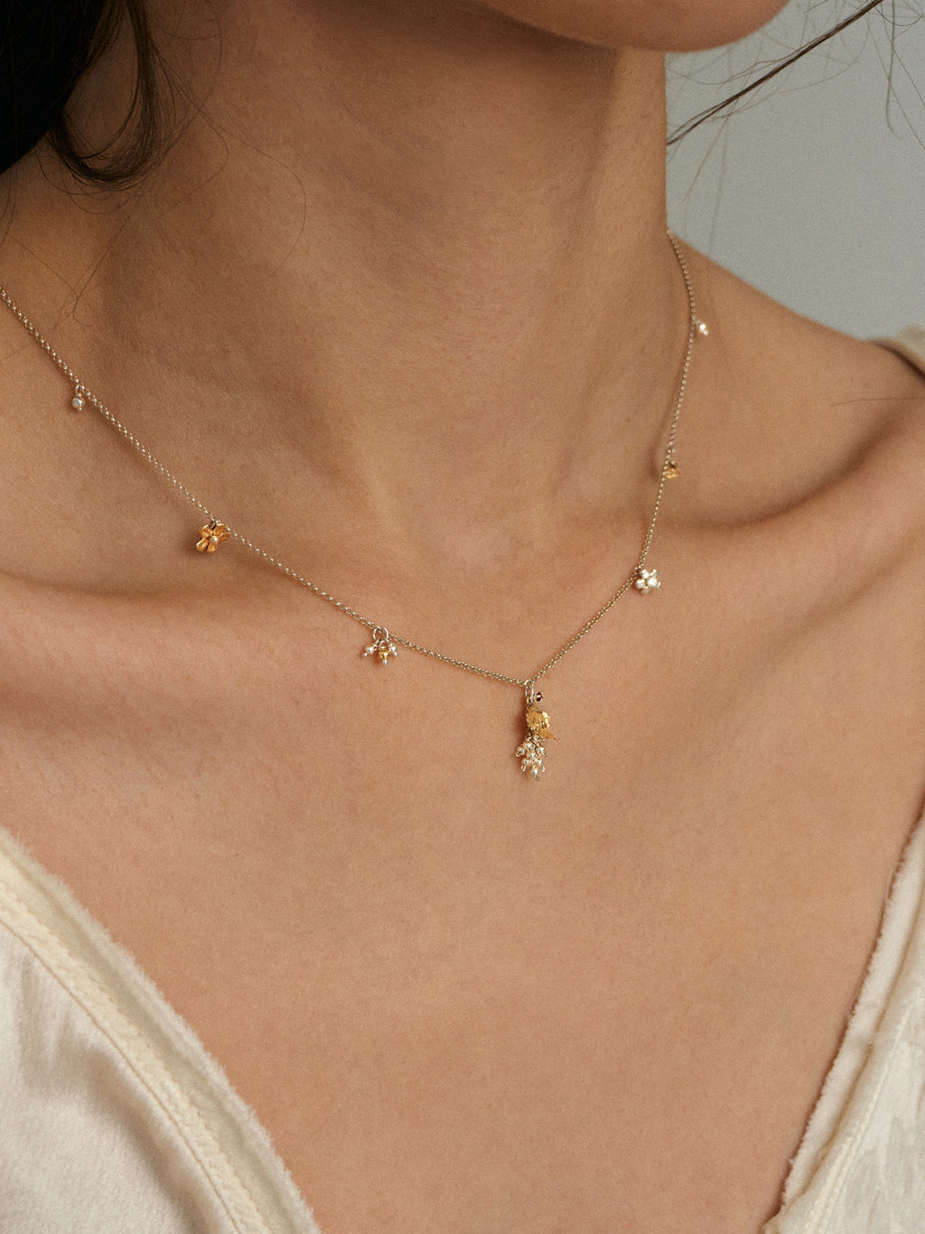 Pinot Gris Shard Necklace