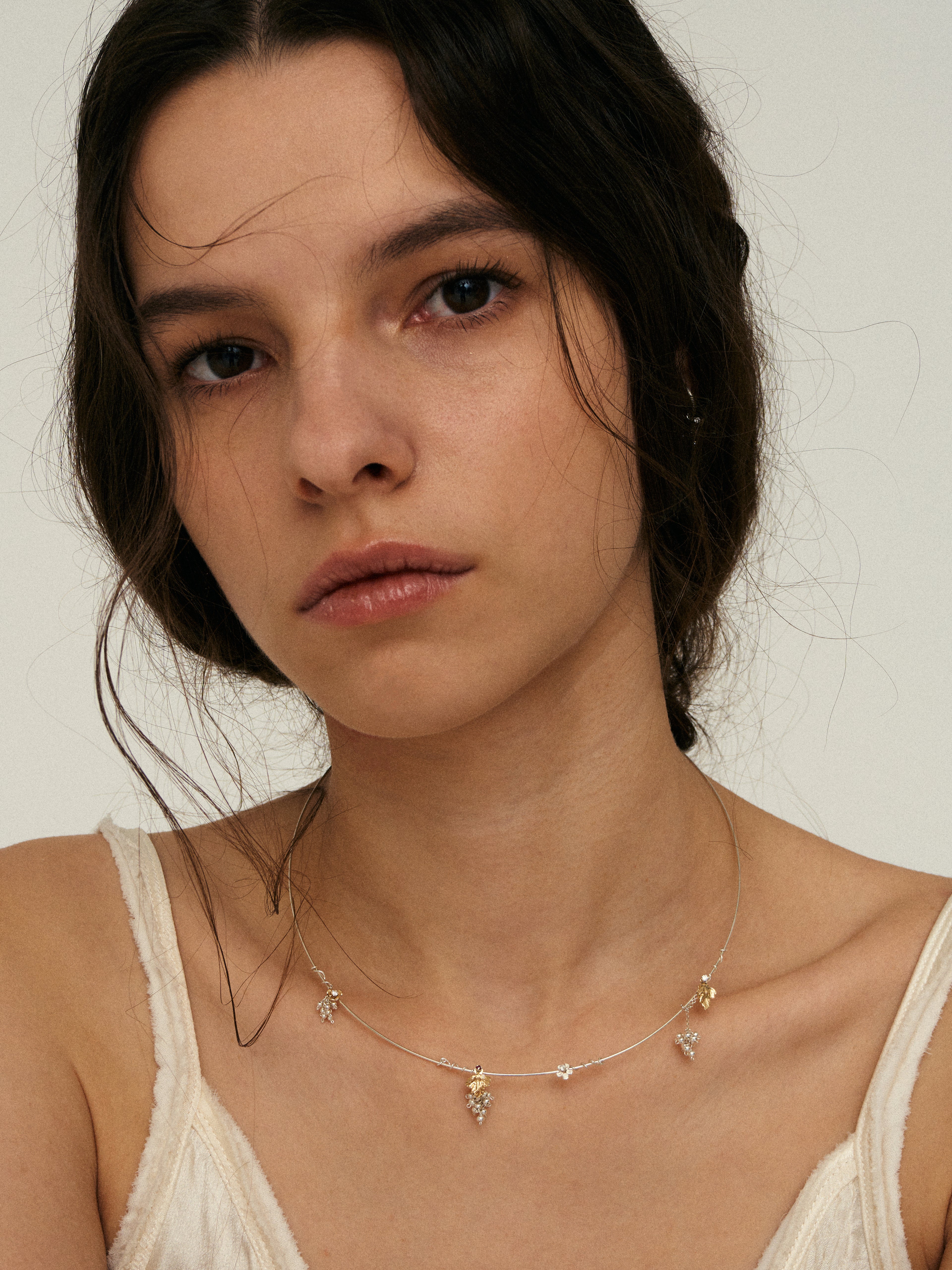 Pinot Gris Collar Necklace