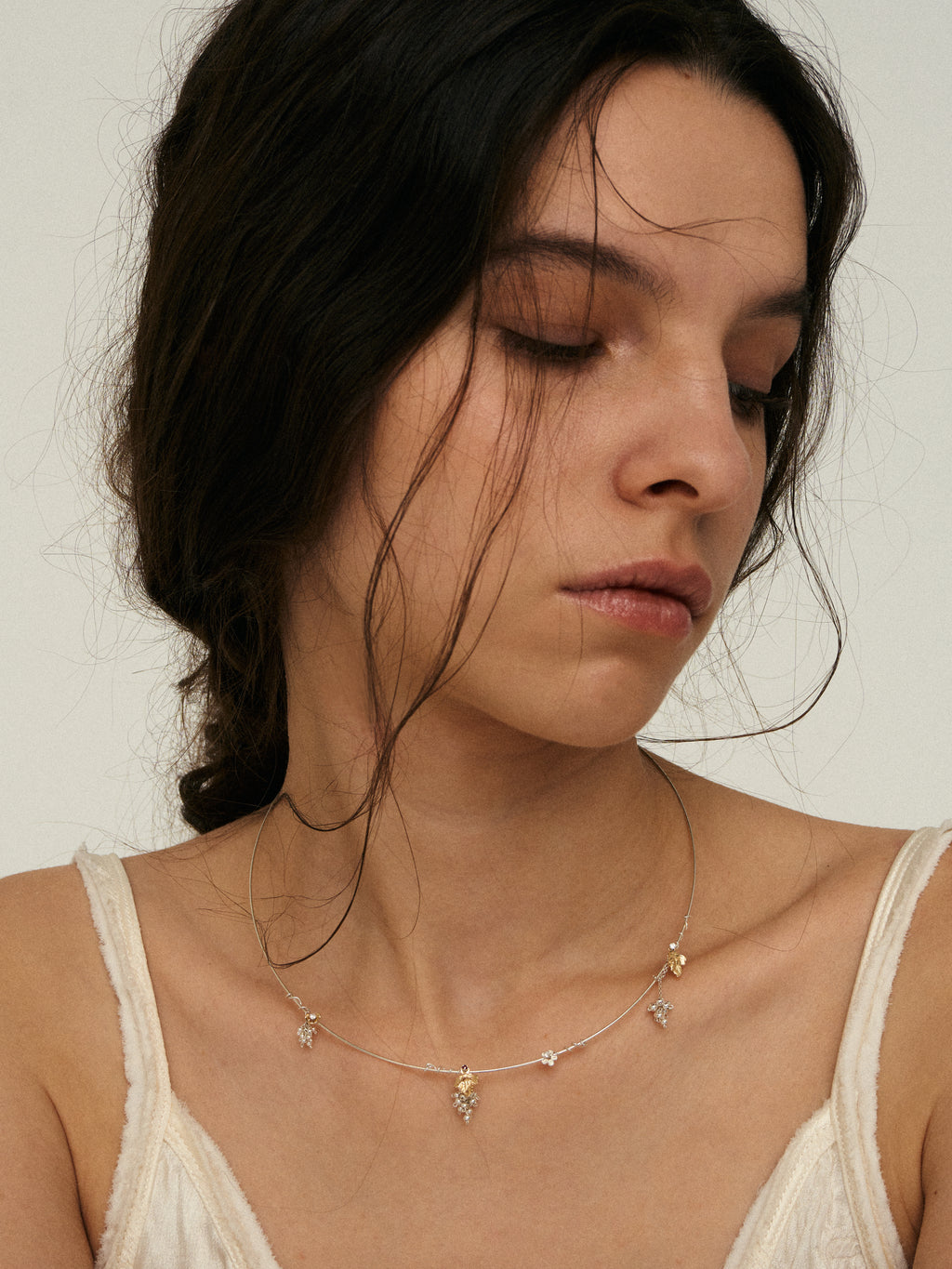 Pinot Gris Collar Necklace