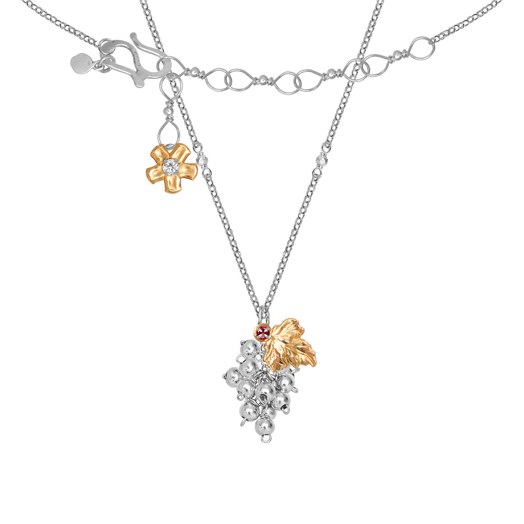 Pinot Gris Drop Necklace