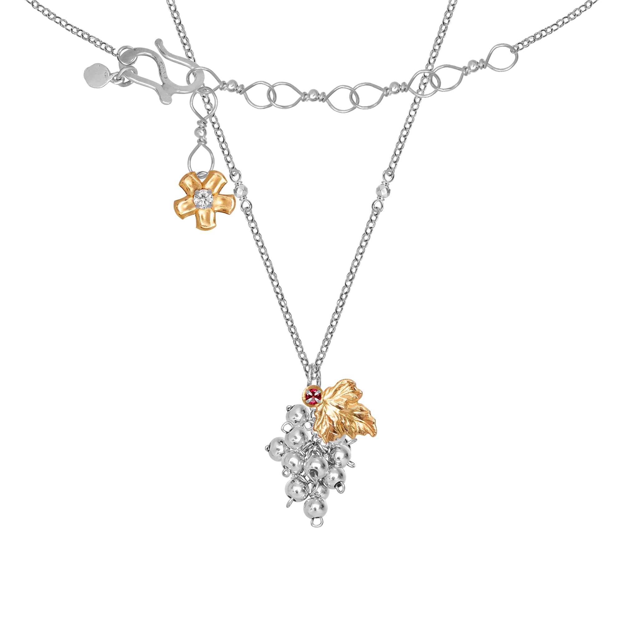 Pinot Gris Drop Necklace