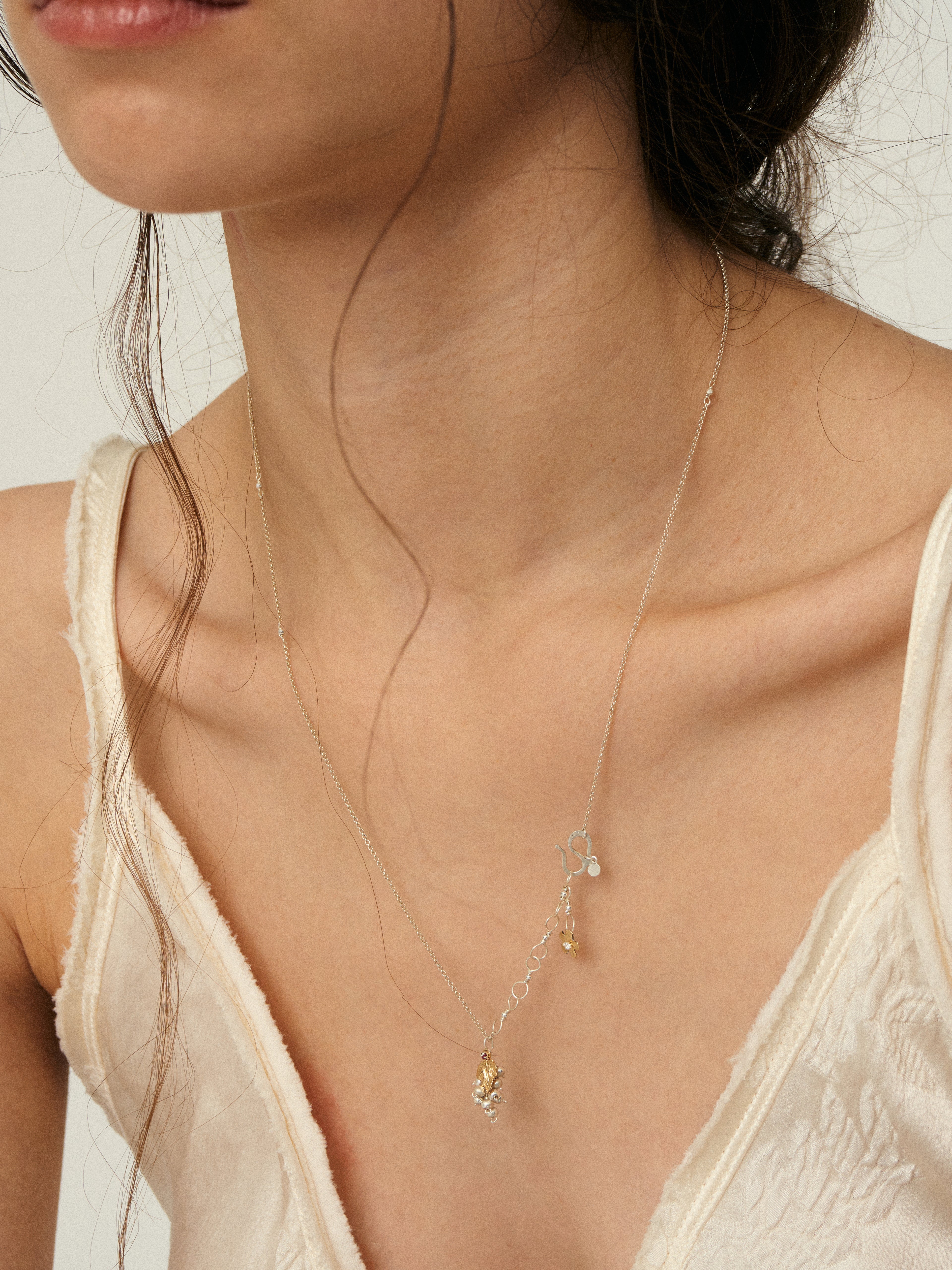 Pinot Gris Drop Necklace
