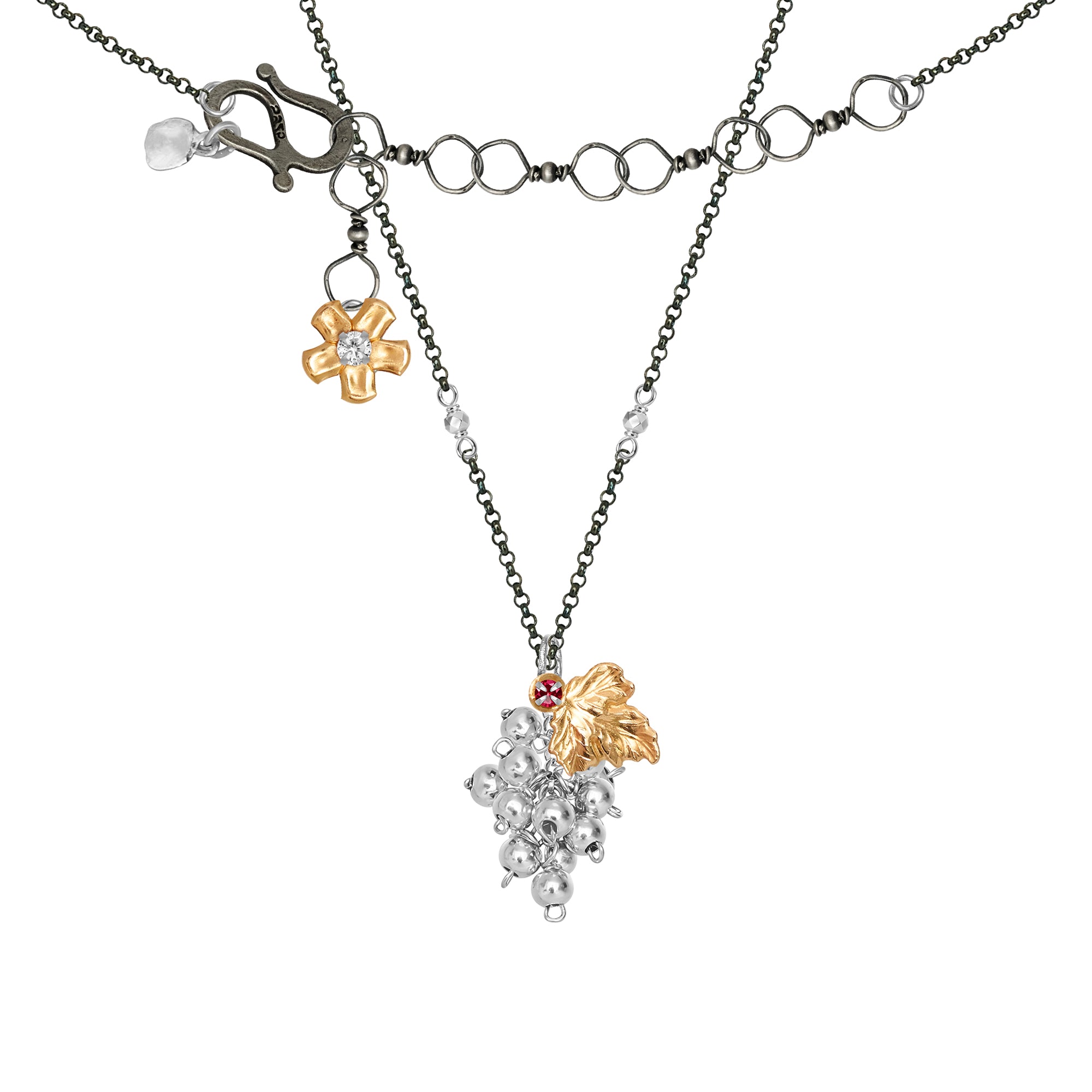 Pinot Gris Drop Necklace