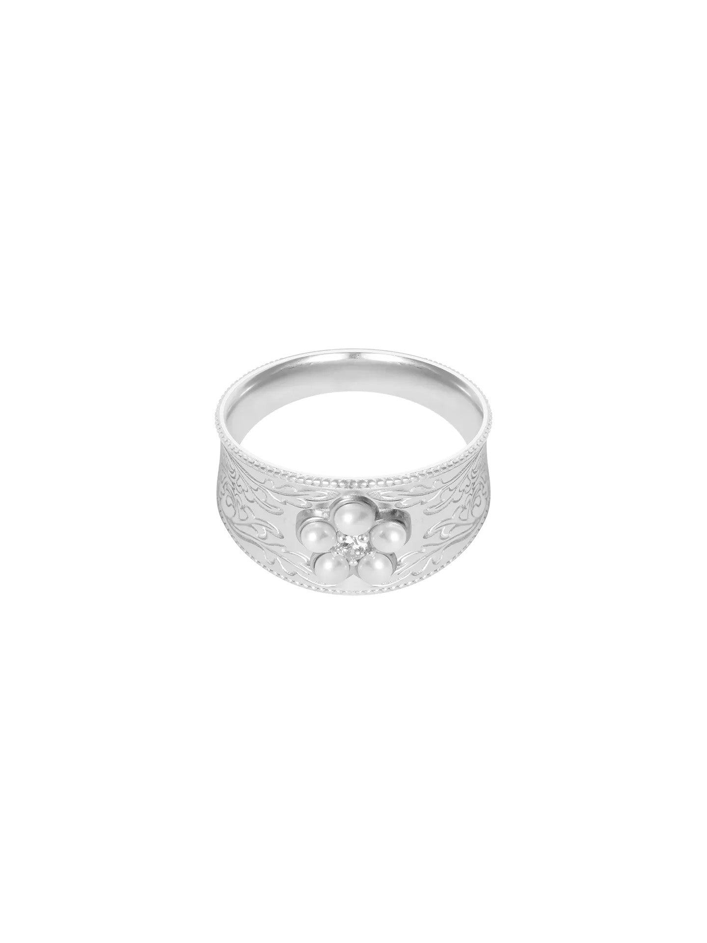 Pearl Blossom Ring