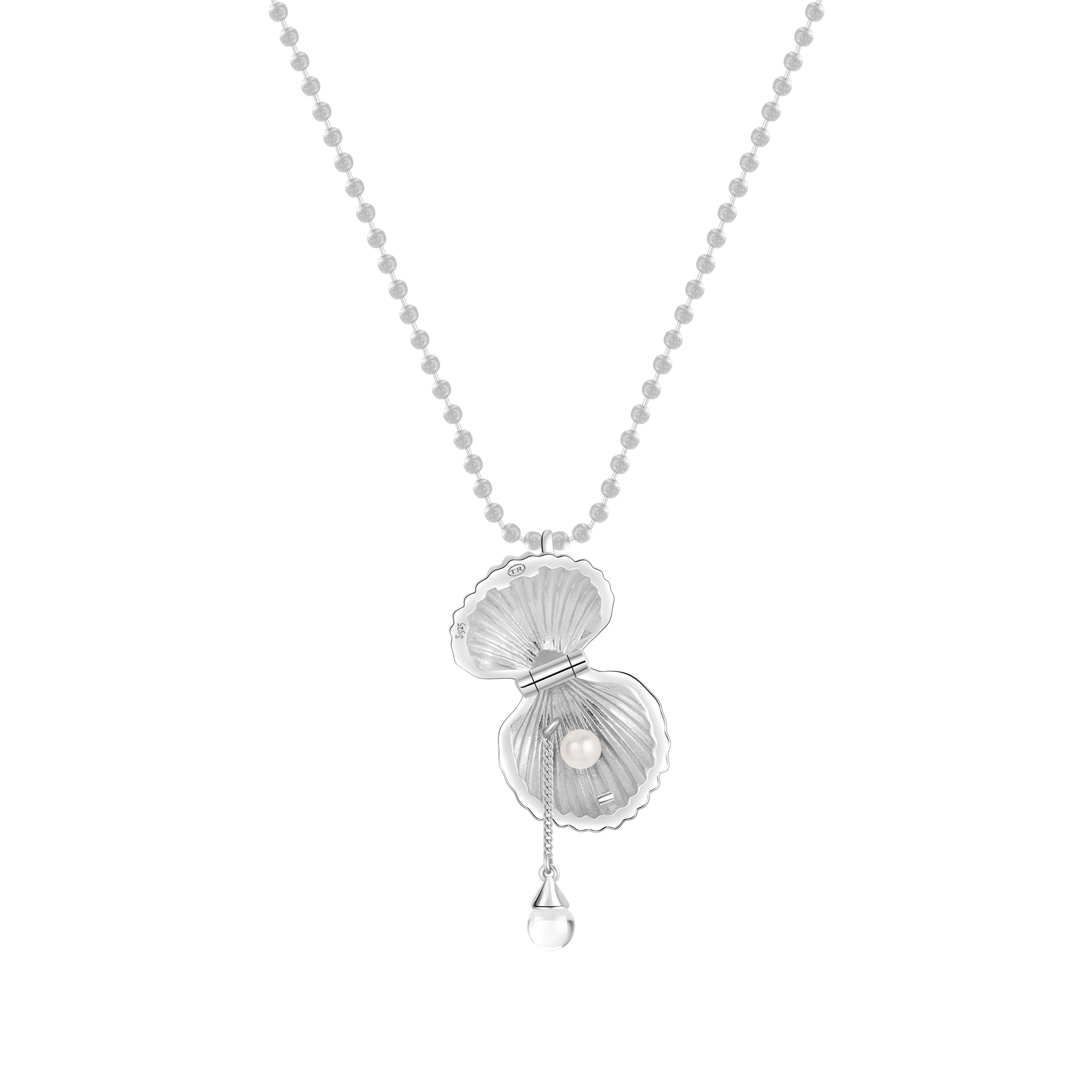 Shell Locket Necklace